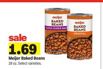 Meijer Meijer Baked Beans offer
