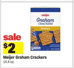 Meijer Meijer Graham Crackers offer