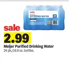 Meijer Meijer Purified Drinking Water offer