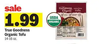 Meijer True Goodness Organic Tofu offer
