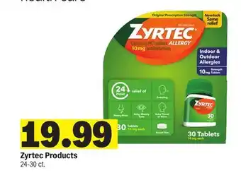 Meijer Zyrtec Products offer