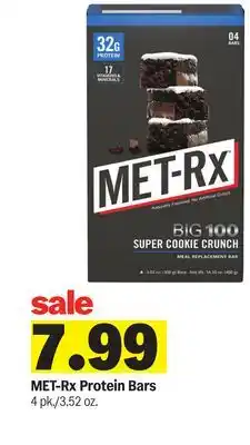 Meijer MET-Rx Protein Bars offer