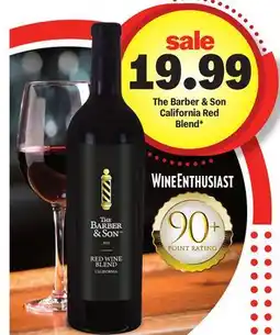 Meijer The Barber & Son California Red Blend offer