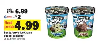 Meijer Ben & Jerry's Ice Cream Scoop-apalooza offer