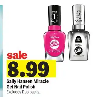 Meijer Sally Hansen Miracle Gel Nail Polish offer