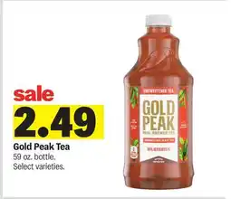 Meijer Gold Peak Tea offer