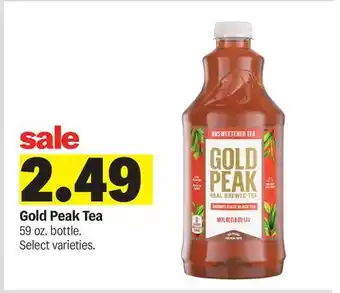 Meijer Gold Peak Tea offer
