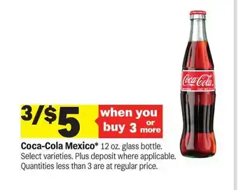 Meijer Coca-Cola Mexico offer