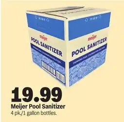 Meijer Meijer Pool Sanitizer offer