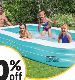 Meijer Intex Pools offer