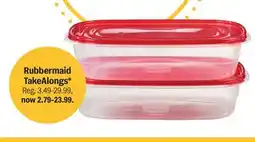 Meijer Rubbermaid TakeAlongs offer