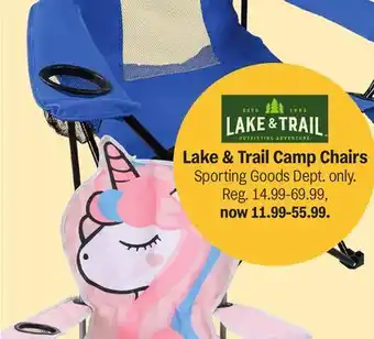 Meijer Lake & Trail Camp Chairs offer