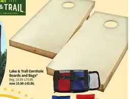 Meijer Lake & Trail Cornhole Boards and Bags offer