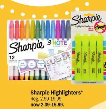 Meijer Sharpie Highlighters offer