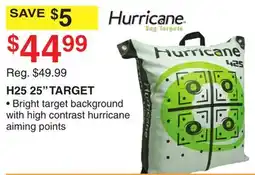 Dunham's Sports H25 25 TARGET offer