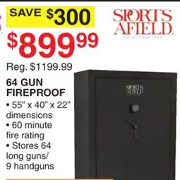 Dunham's Sports 64 GUN FIREPROOF offer