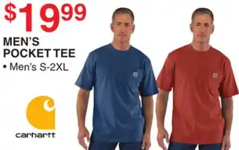 Dunham's Sports CARHARTT MEN'S POCKET TEE offer
