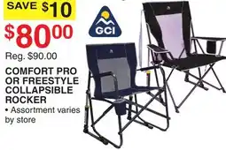 Dunham's Sports COMFORT PRO OR FREESTYLE COLLAPSIBLE ROCKER offer