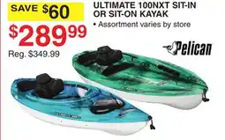 Dunham's Sports ULTIMATE 100NXT SIT-IN OR SIT-ON KAYAK offer