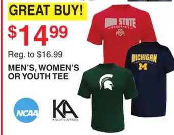 Dunham's Sports MEN'S, WOMEN'S OR YOUTH TEE offer