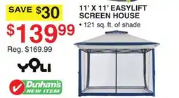 Dunham's Sports 11' X 11' EASYLIFT SCREEN HOUSE offer