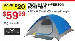 Dunham's Sports TRAIL HEAD 6-PERSON DOME TENT offer