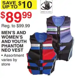Dunham's Sports MEN'S AND WOMEN'S AND YOUTH PHANTOM NEO VEST offer