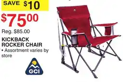 Dunham's Sports KICKBACK ROCKER CHAIR offer