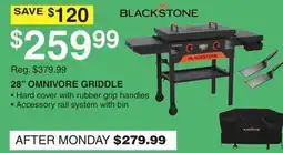 Dunham's Sports 28 OMNIVORE GRIDDLE offer