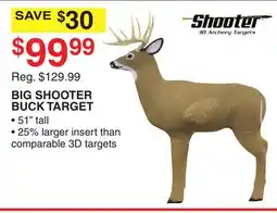 Dunham's Sports BIG SHOOTER BUCK TARGET offer