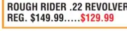 Dunham's Sports ROUGH RIDER. 22 REVOLVER offer