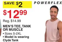 Dunham's Sports MEN'S TEE, TANK OR MUSCLE offer