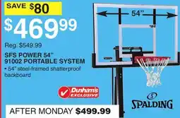 Dunham's Sports SFS POWER 54 91002 PORTABLE SYSTEM offer