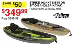 Dunham's Sports STRIKE 100NXT SIT-IN OR SIT-ON ANGLER KAYAK offer
