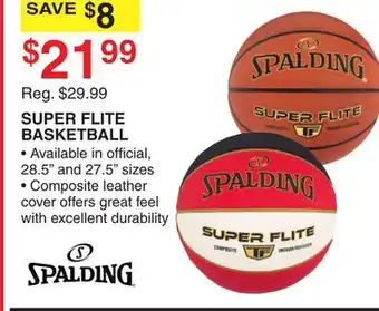 Dunham's Sports SUPER FLITE BASKETBALL offer