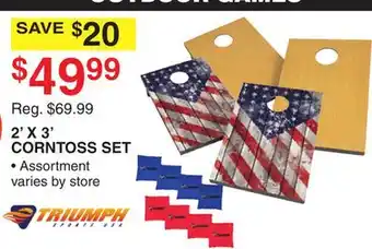 Dunham's Sports 2' X 3' CORNTOSS SET offer