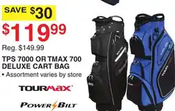 Dunham's Sports TPS 7000 OR TMAX 700 DELUXE CART BAG offer