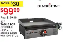 Dunham's Sports 17 TABLE TOP GRIDDLE offer