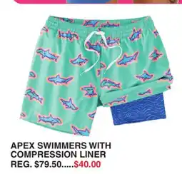 Dunham's Sports APEX SWIMMERS WITH COMPRESSION LINER offer