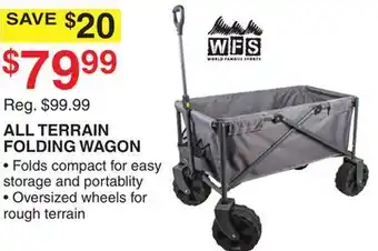 Dunham's Sports ALL TERRAIN FOLDING WAGON offer