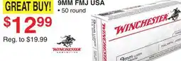Dunham's Sports WINCHESTER 9MM FMJ USA offer