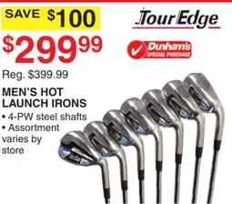 Dunham's Sports MEN'S HOT LAUNCH IRONS offer