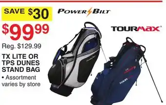 Dunham's Sports TX LITE OR TPS DUNES STAND BAG offer