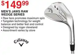 Dunham's Sports MEN'S JAWS RAW WEDGE SERIES offer