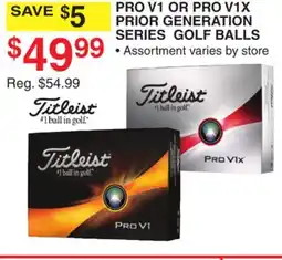 Dunham's Sports PRIOR GENERATION SERIES GOLF BALLS offer