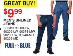 Dunham's Sports MEN'S UNLINED JEANS offer