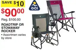 Dunham's Sports ROADTRIP OR STOWAWAY ROCKER offer