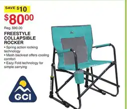 Dunham's Sports FREESTYLE COLLAPSIBLE ROCKER offer