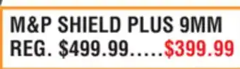 Dunham's Sports M&P SHIELD PLUS 9MM offer