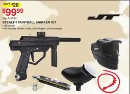 Dunham's Sports STEALTH PAINTBALL MARKER KIT offer
